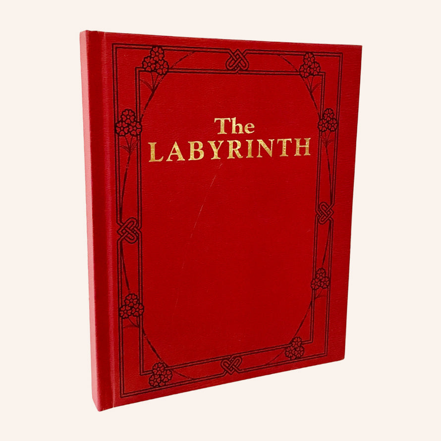 Books with Charm | Labyrinth Movie Book & Silver Charm Book Necklace