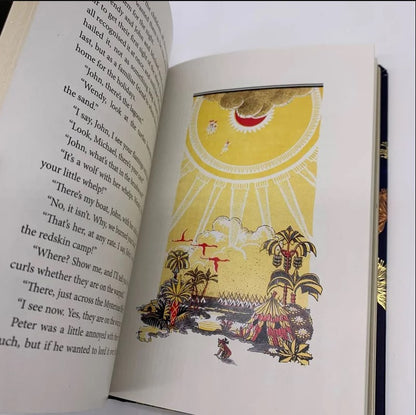 Books with Charm | Peter Pan Hardback Book with Sterling Silver Tinkerbell Charm in Gift Box | Free UK Delivery