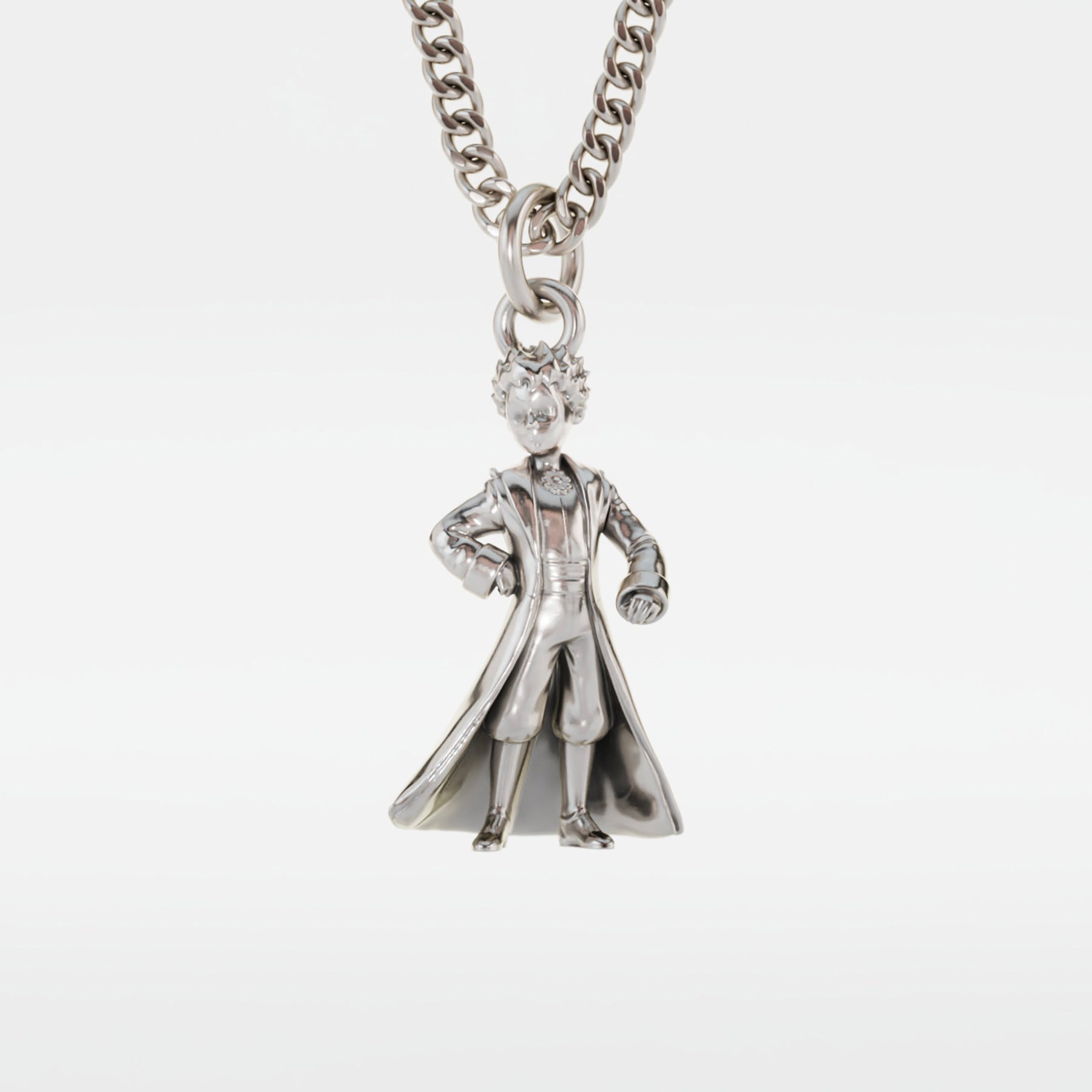 Books with Charm | The Little Prince Hardback Book with Sterling Silver Little Prince Charm Necklace in a Gift Box | Free UK Delivery