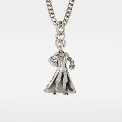 Books with Charm | The Little Prince Hardback Book with Sterling Silver Little Prince Charm Necklace in a Gift Box | Free UK Delivery