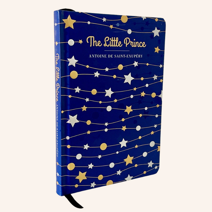 Books with Charm | The Little Prince Hardback Book with Sterling Silver Little Prince Charm Necklace in a Gift Box | Free UK Delivery