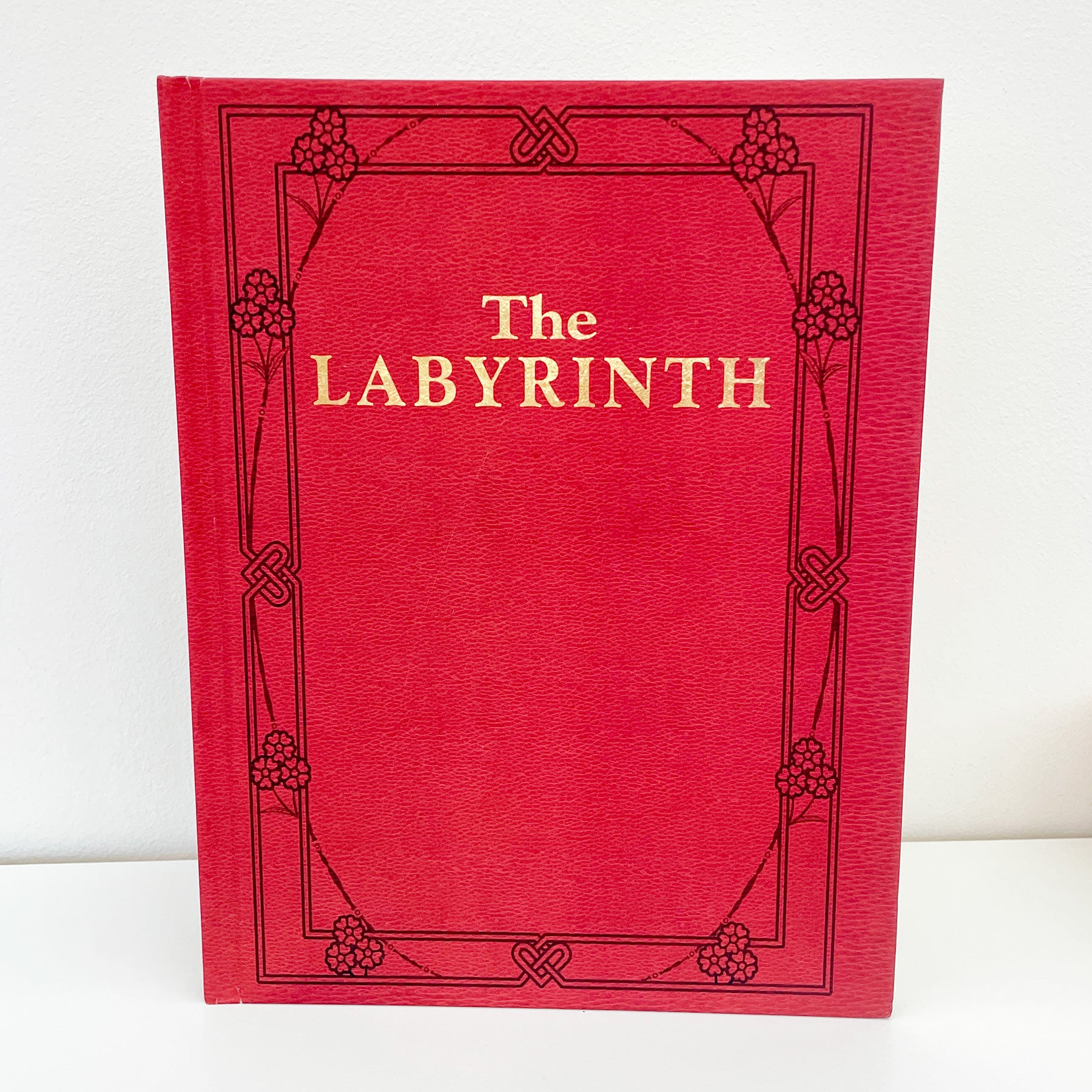 Books with Charm | Jim Henson's Labyrinth Movie A4 hardback illustrated book and Sterling Silver Door Knocker Earrings. Book Gift Sets from £79.95